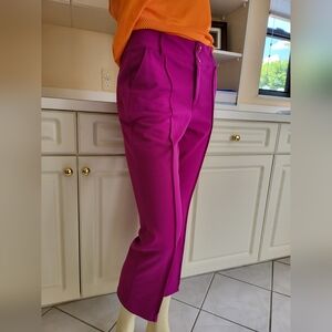 HAPPILY GREY size 6 Magenta straight Leg Trouser